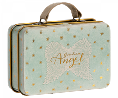 MAILEG SUITCASE, METAL, ANGEL