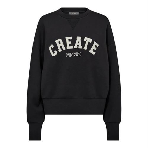 MOS MOSH SWEATSHIRT, MMCELLI O-LS SWEATSHIRT, PHANTOM