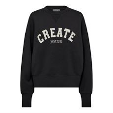 MOS MOSH SWEATSHIRT, MMCELLI O-LS SWEATSHIRT, PHANTOM