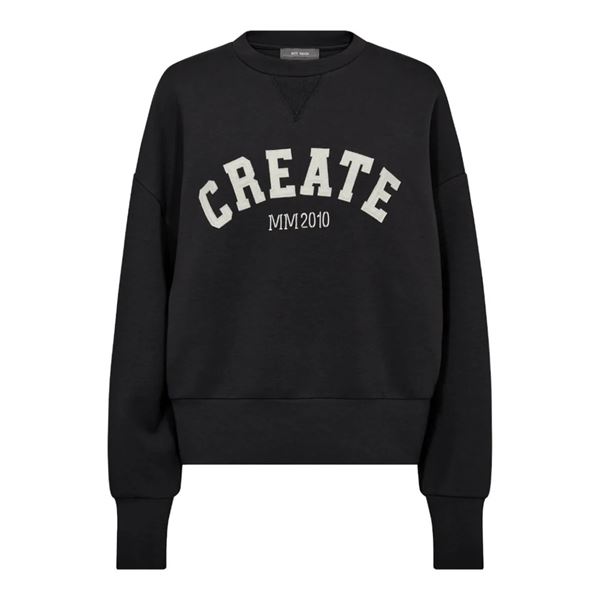 MOS MOSH SWEATSHIRT, MMCELLI O-LS SWEATSHIRT, PHANTOM