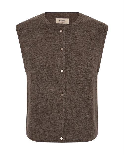 MOS MOSH VEST, MMALMINE THORA KNIT VEST, FALCON
