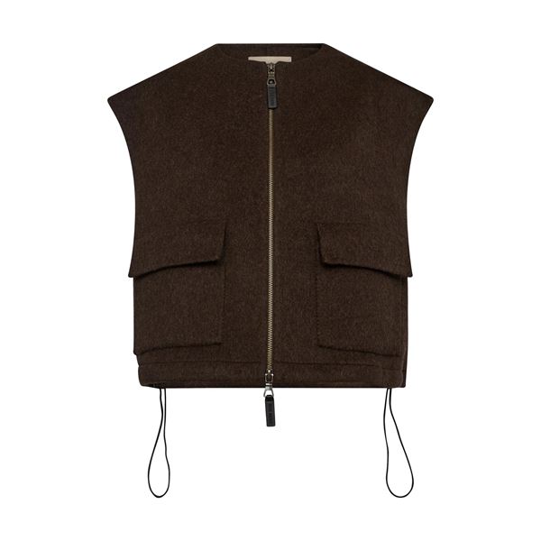 MOS MOSH VEST, MMELISE LOISA WOOL VEST, DELICIOSO