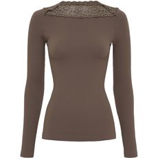 TIM OG SIMONSEN T-SHIRT, ANITA RIB T-SHIRT LS, NOCE