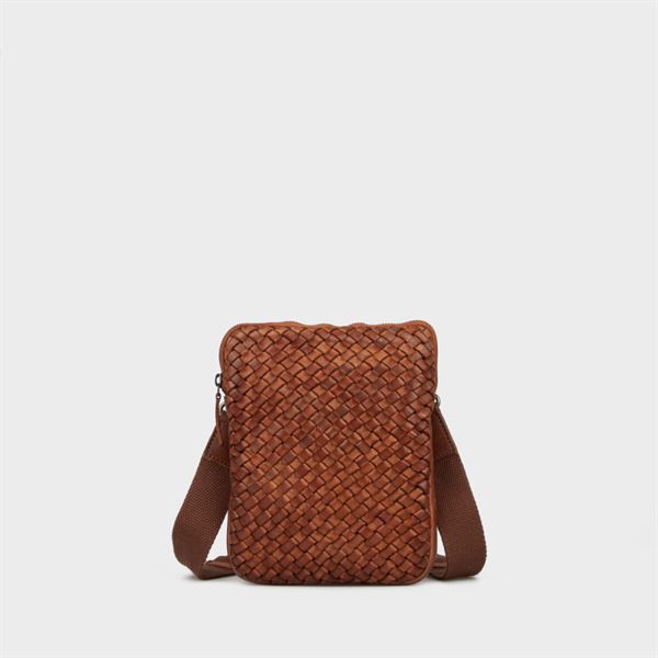 MONTANA CROSSBODY, AURORA URBAN LEATHER COGNAC