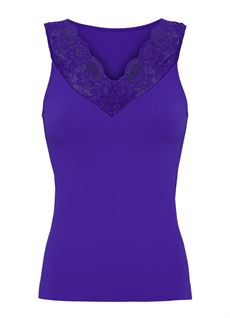 TIM & SIMONSEN TOP, BELEN V-LACE TOP, BLUETTE
