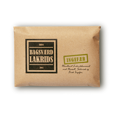 BAGSVÆRD LAKRIDS, INGEFÆR, 160 GR