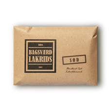 BAGSVÆRD LAKRIDS, SØD, 160 GR