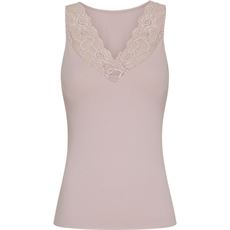 TIM & SIMONSEN TOP, BELEN V-LACE TOP, POWDERROSE