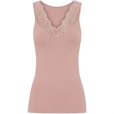 TIM & SIMONSEN TOP, BELEN V-LACE TOP, ROSA ANTICO