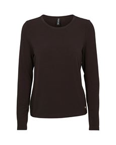 PREPAIR T-SHIRT, BIBIANE T-SHIRT, BROWN