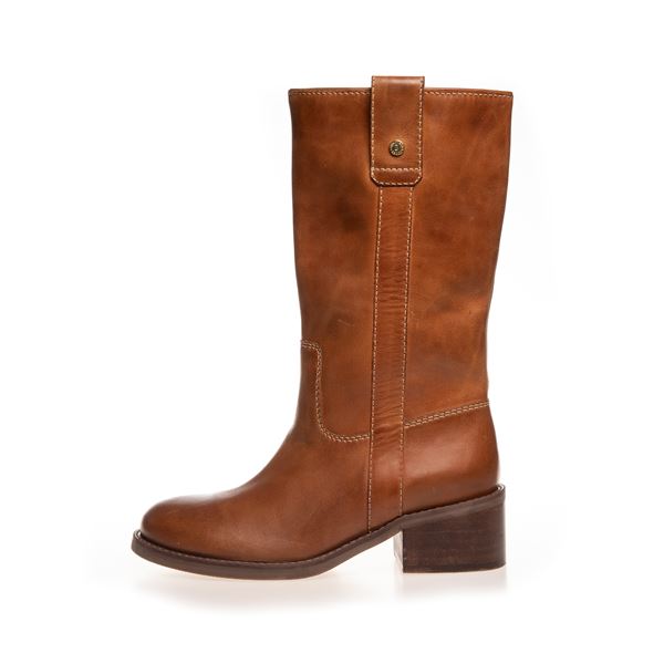 COPENHAGEN SHOES STØVLER, MY GOOD VIBES, COGNAC