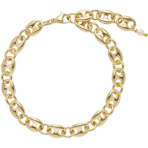 TIM OG SIMONSEN BRACELET, DAGMAR BRACELET, GULDBELAGT