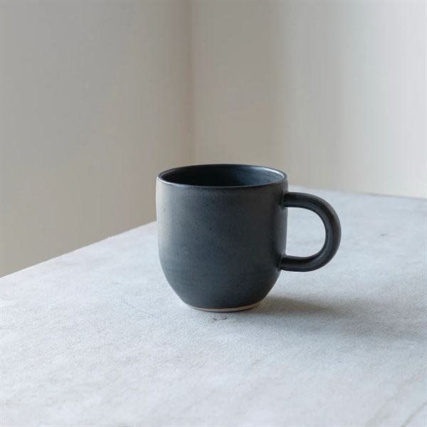 JULIE DAMHUS STUDIO KOP, ODA RUND KOP M. HANK, BLÅ