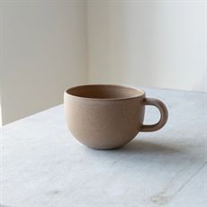 JULIE DAMHUS STUDIO KOP, ODA TE KOP MED HANK, BEIGE