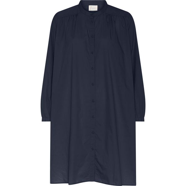 FRAU KJOLE, MADRID LS WOOL SHIRT, WALNUT