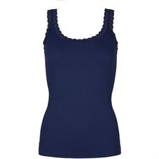 TIM & SIMONSEN TOP, FRIDA RIB TOP, BLUE