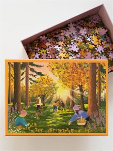 VISSEVASSE PUSLESPIL, FOREST TREASURES, 1.000 BRIKKER