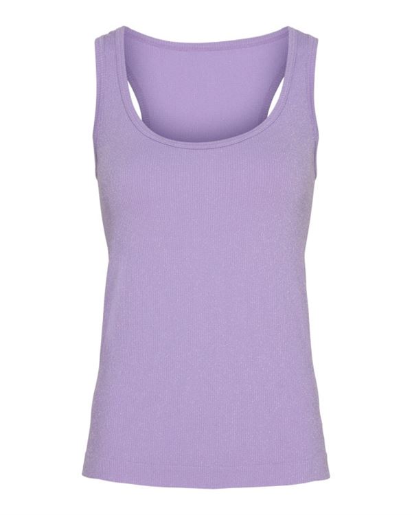 TIM OG SIMONSEN TOP, GLITTER TOP, LAVENDER