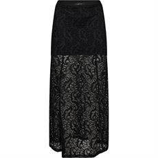 HAUTE L`AMITIÉ NEDERDEL, SUMMER LACE SKIRT, BLACK