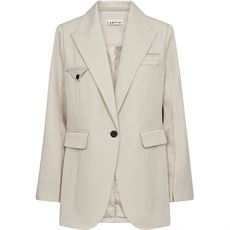 HAUTE L`AMITIÉ BLAZER, PREMIERE HOOK BLAZER, PEARL