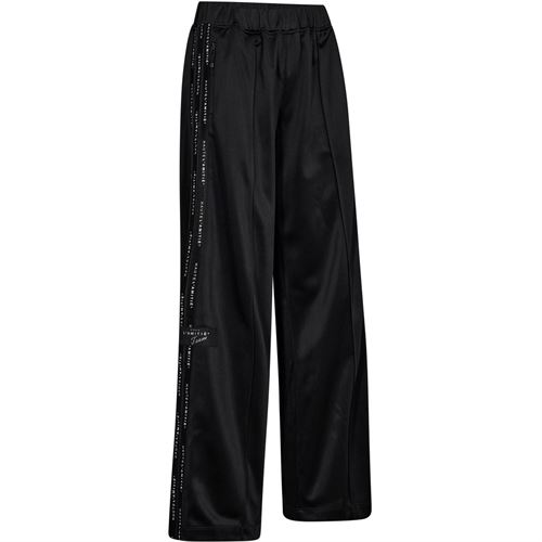 HAUTE L`AMITIÉ BUKSER, LOGO TAPE TRACK PANT, BLACK