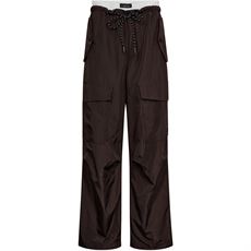 HAUTE L`AMITIÉ BUKSER, CARGO PULL ON TROUSER, MOCCA