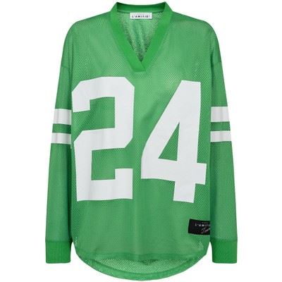 HAUTE L`AMITIÉ T-SHIRT, DRIFT NUMBER LS TEE, GREEN