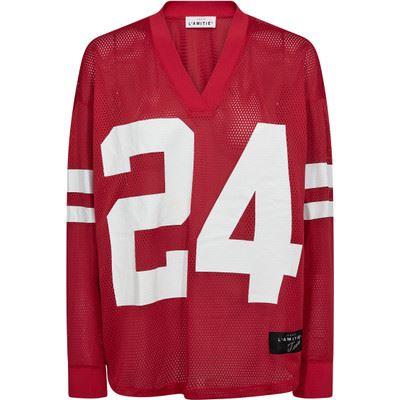 HAUTE L`AMITIÉ TOP, T-SHIRT, DRIFT NUMBER LS TEE, RED