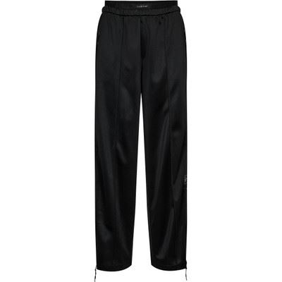 HAUTE L`AMITIÉ BUKSER, NEW ZIP TRACK PANTS, BLACK