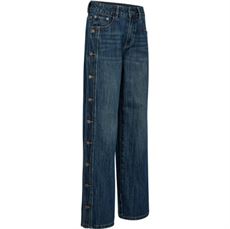 HAUTE L`AMITIÉ JEANS, DENIZE BUTTON JEANS, DENIM BLUE
