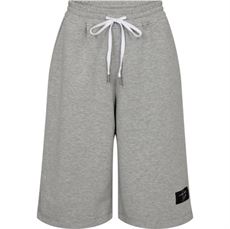 HAUTE L`AMITIÉ SHORTS, MAXI SWEAT BERMUDA, GREY MELANGE