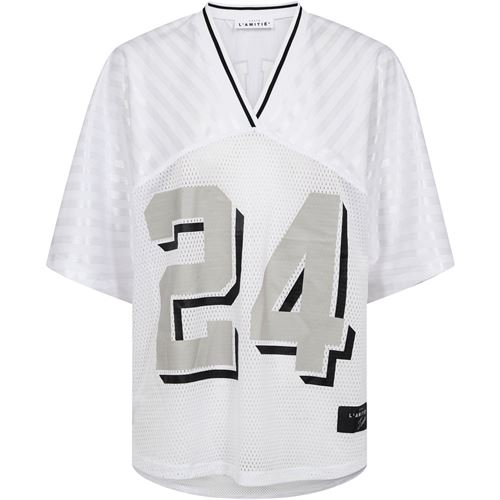 HAUTE L`AMITIÉ T-SHIRT, DRIFT 24 AMFC TEE, WHITE