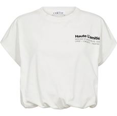 HAUTE L`AMITIÉ T-SHIRT, NOMA NS BALLOON TEE, WHITE