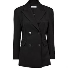 HAUTE L`AMITIÉ BLAZER, PREMIERE WAIST FIT BLAZER, BLACK