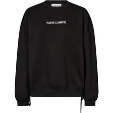 HAUTE L`AMITIÉ SWEATC, NEW STUDIO TIE SWEAT, BLACK