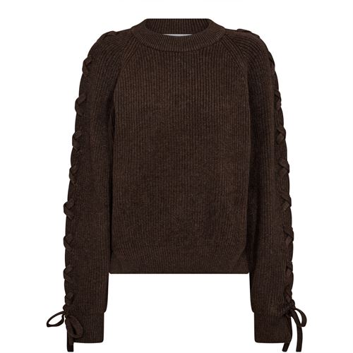 HAUTE L`AMITIÉ STRIK, DUKE TIE KNIT, MOCCA