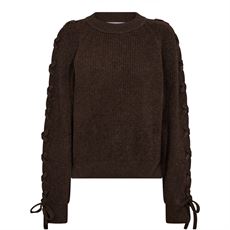 HAUTE L`AMITIÉ STRIK, DUKE TIE KNIT, MOCCA
