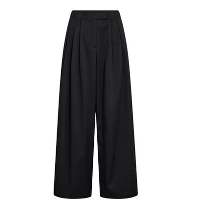 HAUTE L`AMITIÉ BUKSER, TECH TAILOR PANT, BLACK