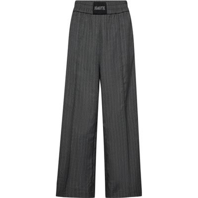HAUTE L`AMITIÉ BUKSER, PIN TAILOR TRACK PANT, ANTRACIT