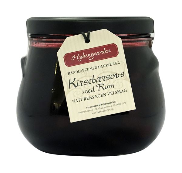 HYBENGAARDEN KIRSEBÆRSOVS MED ROM