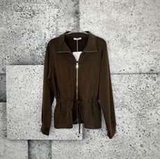 CABANA LIVING CARDIGAN, GENNY H 5036, MARRONE