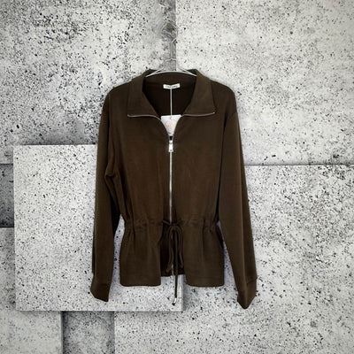 CABANA LIVING CARDIGAN, GENNY H 5036, MARRONE