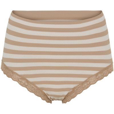 TIM OG SIMONSEN PANTIES, ISA STRIPE RIB MIDI, NUDO