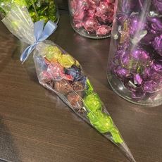 COCOTURE FYLDTE CHOKOLADE KUGLER, ASSORTERET, 10 STK.