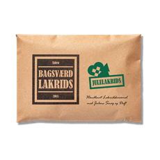 BAGSVÆRD LAKRIDS, JULELAKRIDS, 160 GR