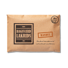 BAGSVÆRD LAKRIDS, MANDEL, 160 GR