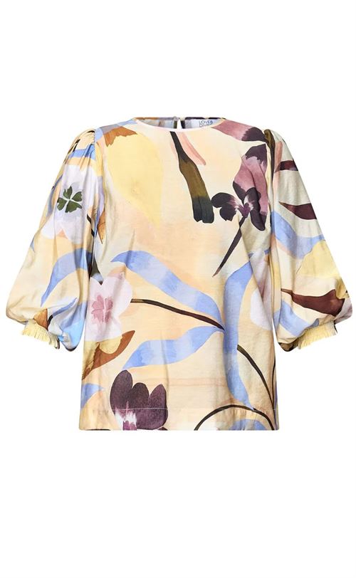 LOVE & DIVINE BLUSE, LOVE1568, ANTIQUE FLOWER