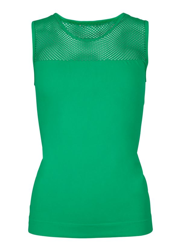 TIM OG SIMONSEN TOP, MESH TOP, GREEN