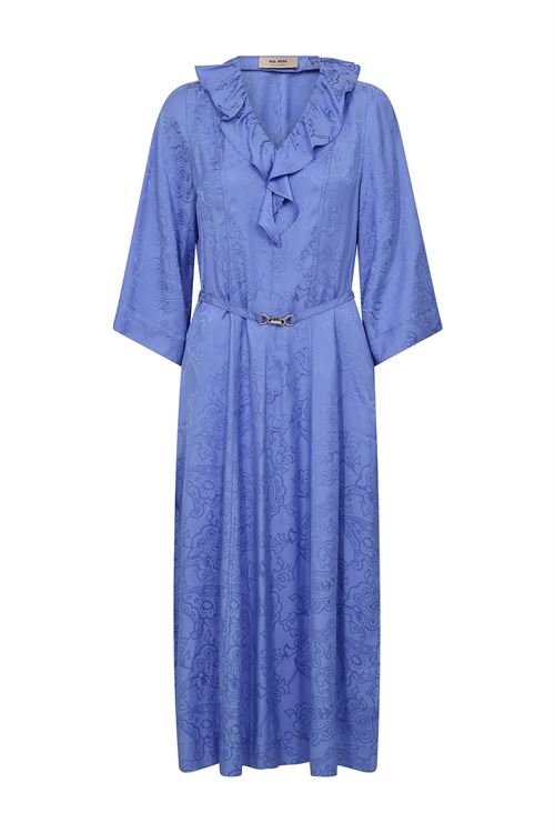 MOS MOSH KJOLE, MMLANO PAISLEYA DRESS, ULTRAMARINE