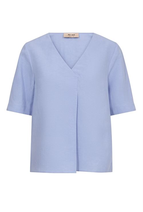 MOS MOSH BLUSE, MMRAINA ALEXIS BLOUSE, BRUNNERA BLUE